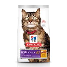Vital food for pets and wild birds. Hill S Science Diet Adult Sensitive Stomach Skin Chicken Rice Recipe Dry Cat Food 15 5 Lbs Petco