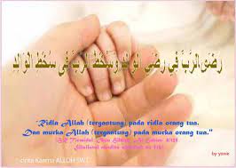 Ridhollah fi ridhol walidaini wa sukhtullah fi shukhtil walidain artinya. Hadits Tentang Ridho Allah Tergantung Ridho Orang Tua Belajar
