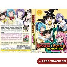 ENGLISH DUBBED Rosario + Vampire Season 1&2 (VOL.1 