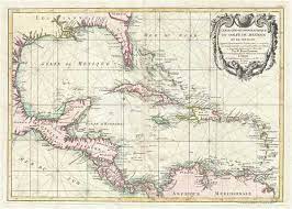 Le mexique est un pays fascinant qui vous donnera envie de toujours mieux le connaître. Carte Geo Hydrographique Du Golfe Du Mexique Et De Ses Isles Geographicus Rare Antique Maps