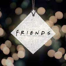Friends is an american television sitcom aired on nbc from 1994 to 2004. Friends Friends Logo Starfire Hanging Glass Spsqu1040