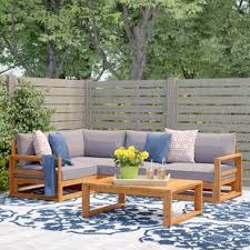 3,107 wooden garden sofa products are offered for sale by suppliers on alibaba.com, of which garden sofas accounts for 29%, garden sets accounts for 17%, and other wood furniture accounts for 16%. Wooden Garden Sofa Sets You Ll Love Wayfair Co Uk