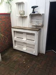 Garten Pflanztisch Paletten Plant Table Pallets Garden Garden Tool Organization