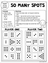 Math Games For Kinder Partners Reproducible And Reusable Games Kindergarten Math Games Math Methods Math