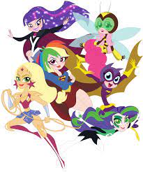 Dc Super Equestria Girls By Rosesweety On Deviantart My Little Pony Comic Girl Superhero Dc Super Hero Girls