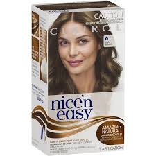 Clairol beautiful collection advanced gray solution hair color, 3 fl oz, light golden chestnut. Clairol Nice N Easy Permanent Hair Colour 6 Natural Light Brown Big W