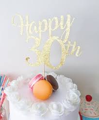 Flirty Birthday Cake For 30 Year Old Woman Happy 30th Glitter Cake Topper Happy 30th Birthday 30 Years Loved Thirty Years Old 30th Birthday Cake Topper Happy 30th Birthday Birthday Cake Toppers