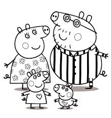 Dibujos Para Colorear De Peppa