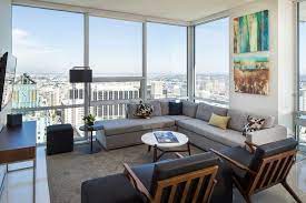 The property offers daily housekeeping for an additional fee. Two Bedroom Apartments In Los Angeles Level Furnished Living
