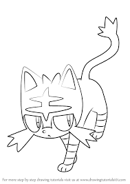 But i know using these drawing tips you will be able to draw its shape and proportions of the more accurate. Learn How To Draw Litten From Pokemon Sun And Moon Pokemon Sun And Moon Step By Step Drawing Tutorials