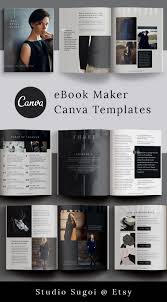 Download Dunes Canva Ebook Template For Bloggers And Course Creators Etsy Ebook Template Design Ebook Template Online Graphic Design