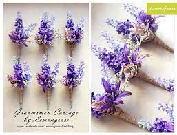 2a5b6f0626e080685e866e232437bb10 Jpg 736 563 Flower Centerpieces Wedding Wedding Badges Purple Wedding Bouquets