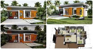 Substantial floor designs offer space for families and amusement. Modern Single Storey House Plan My Home My Zone