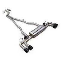 BMW 540i Catback Exhaust - Pacing Car Escape Stainless Steel