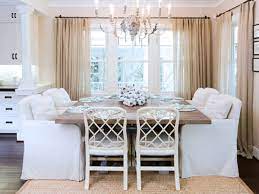 Narrow space (need seating that allows. 15 Pretty And Charming Shabby Chic Dining Rooms Home Design Lover
