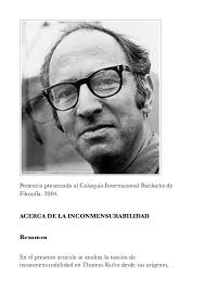 PDF) La inconmensurabilidad desde la medicina