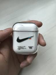 Off White Affect Airpods Clear Hard Case 3d Kicks Tech Airpod Case Case Earbuds Case
