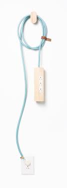Wooden Pastel Extension Cord Cord Control Design Home
