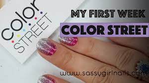 First Week With Color Street What It Is Like To Be A Color Street Stylist And Why I Joined Youtube