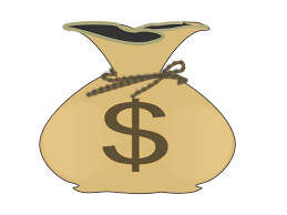 A Money Bag With A Dollar Sign Tied By A Rope Money Bag How To Become Wealthy Youtube Marketing Strategy