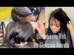 Watch Me Kill This Layered Quickweave Bob On My Sleeping Client Protective Cap Method Quickweave Bob Quick Weave Hairstyles Short Bob Quick Weave Hairstyles