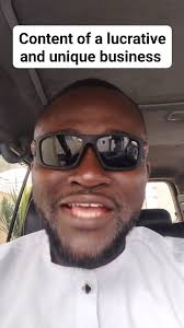 CONTENTS OF A LUCRATIVE AND UNIQUE BUSINESS.....Stanama Teachings