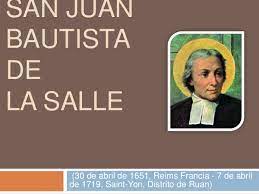 Jahfuentes mencionó esta publicación en vídeo relacionado: San Juan Bautista De La Salle