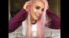 CRAZY COLOR - CANDY FLOSS PINK - DYING MY HAIR ON CAMERA!! - YouTube