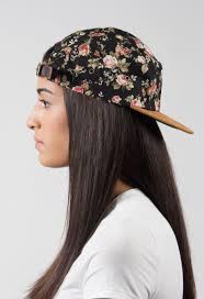 Five Panel Hat Girl Google Search Floral Hat Hat Designs Rose Cap