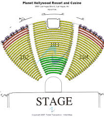 Zappos Theater At Planet Hollywood Tickets Seating Charts