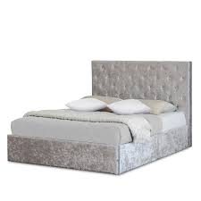 King size velvet beds : Glitz Crushed Velvet Bed Frame