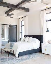 Coffered Ceiling Master Bedroom Wood Beams Master Bedroom Extra High Ceilings Master Bedroom Beautiful Bedrooms Master Master Bedrooms Decor Home