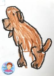 Hond tekenen makkelijk kleuren is meditatief het stelt ons in staat om ons. Hondje Tekenen
