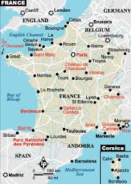 Map of spain and france. France Map Europe Country Map Of France