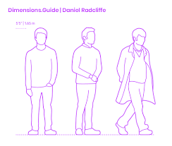 Jun 17, 2021 · james mcavoy is 5'7″ and daniel radcliffe is 5'5″. Daniel Radcliffe Dimensions Drawings Dimensions Com