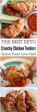 Keto Chicken Tenders Only 2 5net Carbs Compared To 64 Recipe Keto Recipes Easy Ketogenic Recipes Keto Diet Recipes