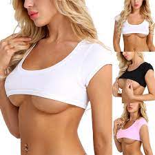 Discover the magic of the internet at imgur, a community powered entertainment destination. New Women S Sheer Mesh See Through Sleeveless Crop Tops Casual T Shirt 3colors Wish