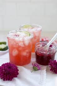 Literally there were berries on the plants almost a month ahead of time. Jam Jar Margaritas Freutcake