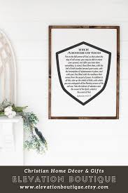 Armor Of God Wall Art Armor Of God Poster Ephesians 6 Etsy In 2020 Unframed Wall Art Shield Of Faith Armor Of God