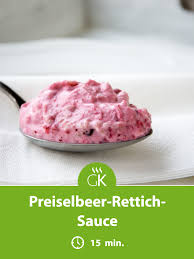 Preiselbeer Rettich Sauce Rezept Rezept Saucen Rezepte Saucen Rezepte