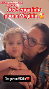 Floflô com a vovó e José engatinha para a mamãe #shorts #virginiafonseca