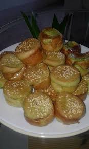 1 cawan santan pekat 1 cawan gula merah 2 sb gula pasir 1 cawan air 2 cawan santan 1 cawan tepung. Resepi Kuih Bakar Pandan Mat Gebu Resepi Merory Sedap Betul