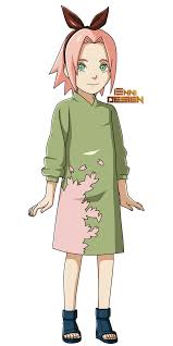 Naruto Shippuden Sakura Haruno Childhood By Iennidesign Sakura And Sasuke Anime Naruto Naruto Cute