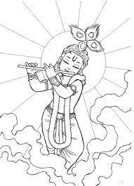 Images Of Line Drawing Krishna Google Search Krishna Painting Krishna Art Drawings