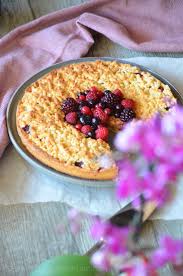 Tarte Amandine Aux Fruits Rouges En Crumble Le Blog De C Est Nathalie Qui Cuisine