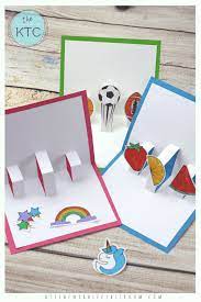 See more ideas about pop up cards, cards, pop up. Build Your Own 3d Card With Free Pop Up Card Templates The Kitchen Table Classroom