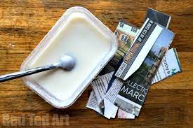 It is advisable to prepare everything before starting. How To Make Paper Mache Paste From Flour Red Ted Art Make Crafting With Kids Easy Fun
