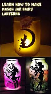 These Mason Jar Fairy Lanterns Would Be Great As A Night Light By The Bed Side Learn How To Make One By Watching The Fairy Mason Jars Fairy Jars Mason Jar
