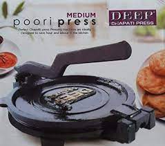 Esspy Deep Deluxe Heavy Quality Iron Ci Casting Bid Puri Maker Puri Press Kitchen Press Chapati Chapati Roti Cope Up
