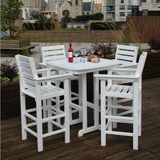 High Deck Table And Chairs Patio Bar Table Patio Furniture Sets Outdoor Tables And Chairs